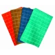 CONFEZIONE 4 PEZZI TELO BAGNO 100X150 CM QUADROTTO MANIFATTURE PEZZOLI SCURI
