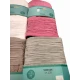 COPPIA SPUGNA ASCIUGAMANO + OSPITE JACQUARD BRUGES LINEA ORO