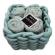 SET 4 PEZZI LAVETTE SPUGNA 30 X 30 CM CLASSIC DAUNEX