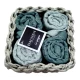 SET 4 PEZZI LAVETTE SPUGNA 30 X 30 CM WAFFLE DAUNEX