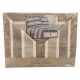 COMPLETO LENZUOLA MATRIMONIALE COTONE PORTOFINO DOLCE NOTTE PEZZOLI BEIGE