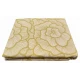 TRAPUNTINO MATRIMONIALE JACQUARD JARDIN EASY HOME GIALLO