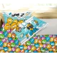 COMPLETO LENZUOLA COTONE EMOJI QUADRIFOGLIO