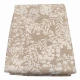 COPRILETTO MATRIMONIALE JACQUARD MISTO COTONE MATELASSE' ELEONOR LINEA ORO TORTORA