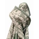 COPRILETTO MATRIMONIALE JACQUARD MISTO COTONE MATELASSE' ELEONOR LINEA ORO VERDE