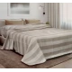 COPRILETTO MATRIMONIALE MICROFIBRA JACQUARD DOUBLE FACE SEBASTOPOLI 6 SOPHIE