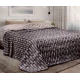 COPRILETTO MATRIMONIALE MICROFIBRA JACQUARD DOUBLE FACE SEBASTOPOLI 7 SOPHIE