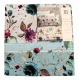 COMPLETO LENZUOLA MATRIMONIALE PERCALLE COTONE VIRGINIA LAURA BIAGIOTTI AZZURRO