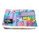 TELO MARE LETTINO CON TASCHE E CUSCINO 70X185CM HELLO SUMMER VARI DISEGNI HOME SWEET HOME