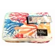 TELO MARE LETTINO CON TASCHE E CUSCINO 70X185CM HELLO SUMMER VARI DISEGNI HOME SWEET HOME