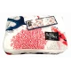 TELO MARE LETTINO CON TASCHE E CUSCINO 70X185CM HELLO SUMMER VARI DISEGNI HOME SWEET HOME