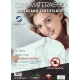 COPRIMATERASSO CON ANGOLI ANTIACARO CERTIFICATO SANITIZED TRECCIA NIUCCI