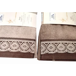 COPPIA SPUGNA ASCIUGAMANO + OSPITE SOFY CALEFFI