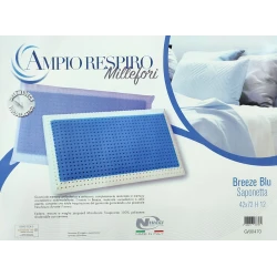 GUANCIALE MEMORY SAPONETTA BREEZE BLU MILLEFIORI NIUCCI