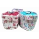 SET 4 PEZZI LAVETTE SPUGNA 30 X 30 CM DIGITALE ROSE DAUNEX