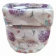 SET 4 PEZZI LAVETTE SPUGNA 30 X 30 CM DIGITALE ROSE DAUNEX