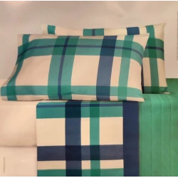 COMPLETO LENZUOLA MATRIMONIALE COTONE 58 FILI/CMQ ANDROMEDA SPECIAL GABEL