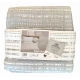 QUILT COPRILETTO MATRIMONIALE JACQUARD DOUBLE FACE MISTO COTONE CRUZ SGHOME GRIGIO