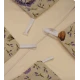 CONFEZIONE 6 PEZZI CUSCINI JACQUARD PER SEDIE ALETTE SCACCHI EUROTEX GANCIO