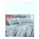 COMPLETO LENZUOLA MATRIMONIALE COTONE TINTA UNITA BIANCO KOLOR IMBERTI