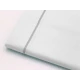 LENZUOLO SOPRA CORDONETTO MATRIMONIALE 270X300CM COTONE TINTA UNITA BIANCO QUADRIFOGLIO GIPETEX