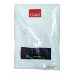 TELO BAGNO 100X150CM SPUGNA TINTA UNITA BIANCO COMPANY GABEL