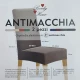 COPPIA COPRISEDIA CON SPALLIERA ELASTICIZZATO ANTIMACCHIA LOVELY HOME