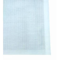 CONFEZIONE 12 PEZZI TOVAGLIOLI 50X50CM COTONE FIAMMATO TINTA UNITA BIANCO PORTOFINO