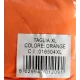 ACCAPPATOIO CON CAPPUCCIO TINTA UNITA MICROFIBRA TRAVEL E SPORT LOVELY HOME ARANCIO