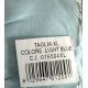 ACCAPPATOIO CON CAPPUCCIO TINTA UNITA MICROFIBRA TRAVEL E SPORT LOVELY HOME AZZURRO