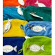 ASSORTITO 8 PEZZI BEAUTY CASE 15X25CM SPUGNA TINTA UNITA BASIC LOVELY BEACH GITIESSE