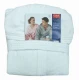 ACCAPPATOIO CON CAPPUCCIO SPUGNA TINTA UNITA BIANCO COMPANY GABEL