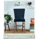 COPPIA COPRISEDIA CON SPALLIERA COMODO LINEA ORO