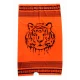 TELO MARE 90X160CM SPUGNA JACQUARD ENJOY WILD VISO TIGRE ARANCIO HOME SWEET HOME