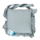 COPPIA CUSCINO SEDIA LACCI VOLANT 40X40CM ROUGE PEZZOLI