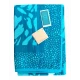 TELO MARE 90X170CM SPUGNA JACQUARD MACULATO LAURA BIAGIOTTI AZZURRO