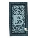 TELO MARE 90X170CM SPUGNA JACQUARD MACULATO LAURA BIAGIOTTI NERO