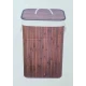 CESTO BAMBOO PORTABIANCHERIA 40X30X60CM SOPHIE MARRONE