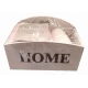 SET 4 PEZZI LAVETTE SPUGNA 30 X 30 CM CINDY DIADEMA ROSA