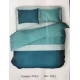 COPRIPIUMINO COTONE POLO VENERE NOVIA CELESTE
