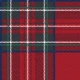COMPLETO LENZUOLA COTONE KILT QUADRIFOGLIO