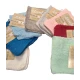 MANOPOLE ASSORTITE 16 PEZZI 15X21CM SPUGNA 100% LOVELY HOME