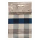 TOVAGLIA ANTIMACCHIA SPLASH QUADRETTI EDIMBURGO LOVELY HOME AZZURRO