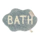 TAPPETO BAGNO ANTISCIVOLO 50X80CM NUVOLETTA PEZZOLI BLU