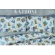 COPRIPIUMINO MATRIMONIALE COTONE GATTONI DOLCE NOTTE BLU