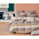 PARURE COPRIPIUMINO MATRIMONIALE PERCALLE COTONE RIGHE 21 GF FERRARI