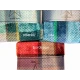 PLAID PILE JACQUARD AGNELLATO STAMPATO CLARK LINEA ORO
