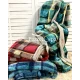 PLAID PILE JACQUARD AGNELLATO STAMPATO CLARK LINEA ORO
