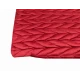 FEDERA CUSCINO ARREDO 50X50CM VELLUTO INTRECCIO LINEA ORO BORDEAUX