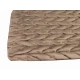 FEDERA CUSCINO ARREDO 50X50CM VELLUTO INTRECCIO LINEA ORO TORTORA